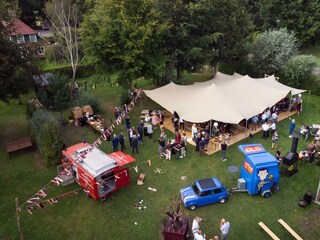 Festival tent on the activity grounds