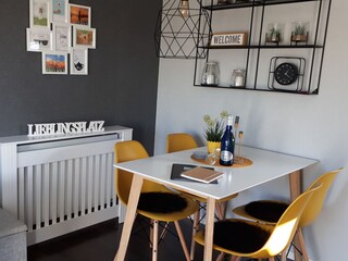 Einladender Essplatz für schöne Urlaubsabende