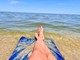 Entspannen am IJsselmeerstrand