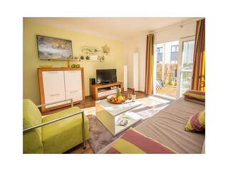Wohnzimmer mit TV