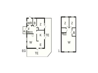 Vakantiehuis Vejbystrand Grondplan 11