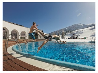 In unmittelbarer Nähe Die zwei Thermen in Bad Kle