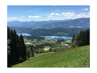 der See und die Berge