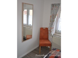 Ansicht im Schlafzimmer