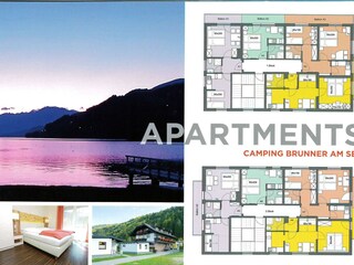 Prospekt Camping Brunner am See