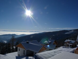 Winterferien über den Wolken
