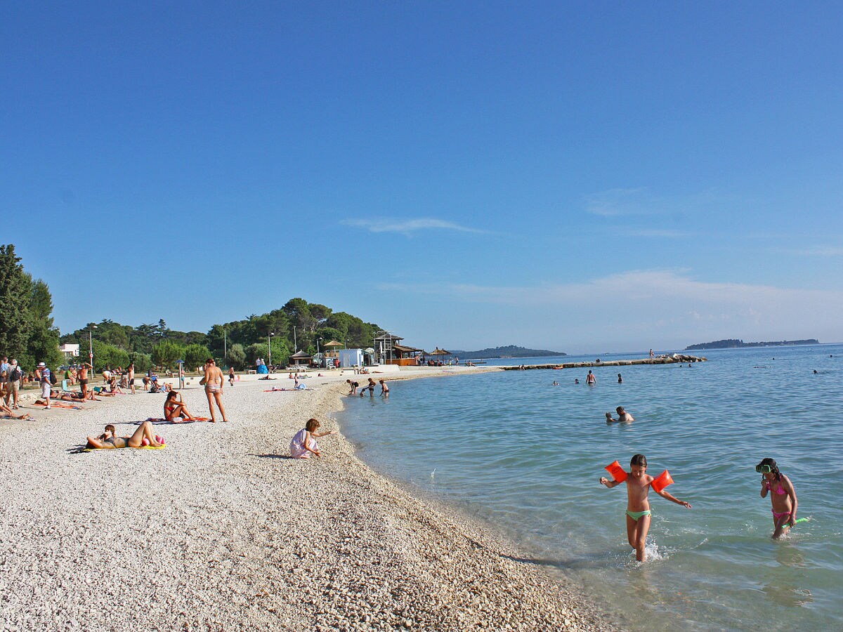 Der Strand ist für Kinder geeignet