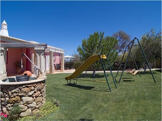 Spielplatz vor dem Ferienhaus