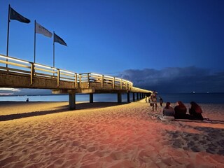 Abendstimmung an der Seebrücke