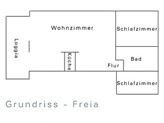 Grundriss Villa Freia
