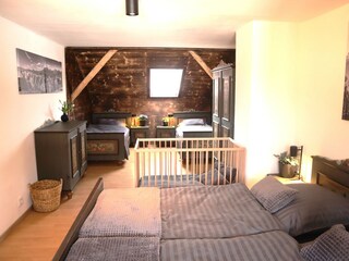 Familienzimmer "Falkenstein"- 4 Personen plus Babybett