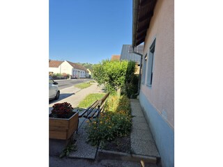 Straßenseite der Holler Wohnung, Langerhof