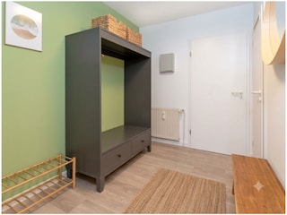 Flur mit Garderobe