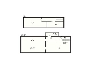 Vakantiehuis Gamleby Grondplan 9