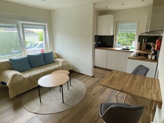 Wohnzimmer und Küche