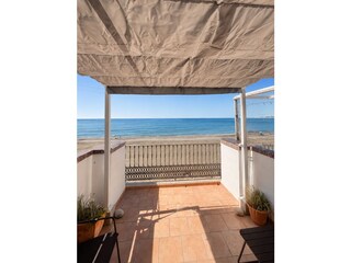 Terrace with sea view