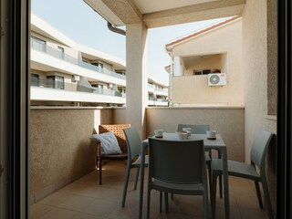 Terrace in the apartment