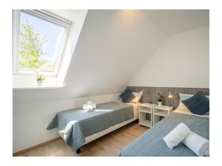 2. Schlafzimmer Betten getrennt