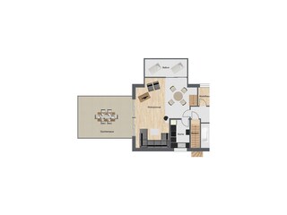 Ferienwohnung Gollendorf Grundriss 42