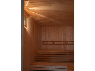 Innenbereich Sauna