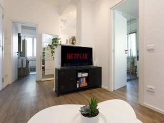 Living room with TV