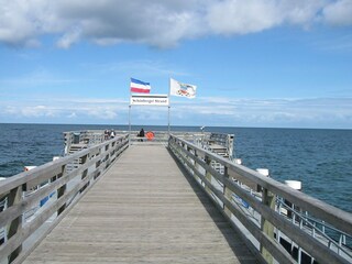 Blick von der Seebrücke