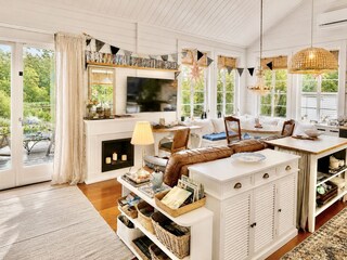 Ferienhaus Stenkullen Wohnzimmer 17
