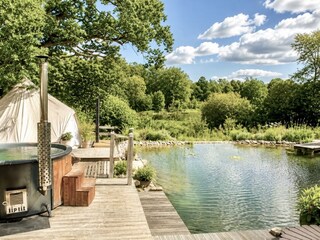 Ferienhaus Stenkullen Schwimmbad 33