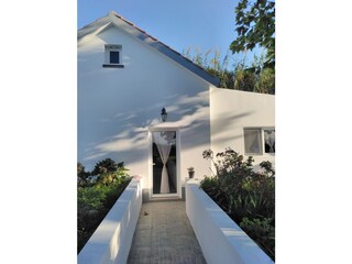 Blick auf´s Haus vom Garten her