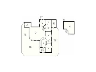 Vakantiehuis Knebel Grondplan 6