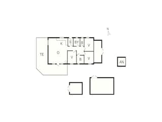 Holiday house Hovborg Floor Plan 2