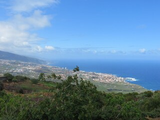 Eine tolle Weitsicht aufs blaue Meer