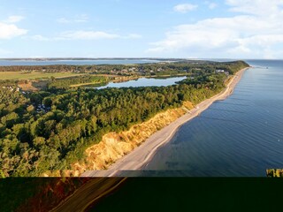 Blick auf die Ostsee und Kölpinsee