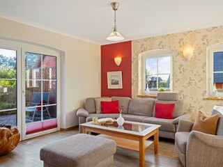 Wohnzimmer mit Sitzecke