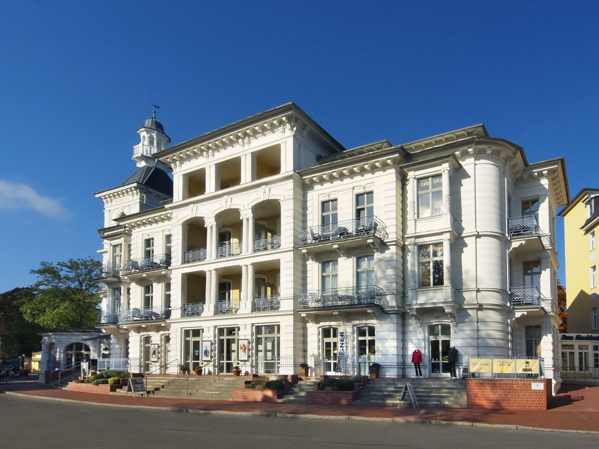 The Seeschloß in the Heringsdorf seaside resort.