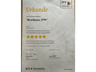 5 Sterne Zertifizierung