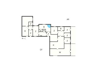 Ferienhaus Harboøre Grundriss 7