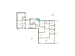 Ferienhaus Harboøre Grundriss 7
