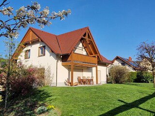 Ferienhaus  vom Garten