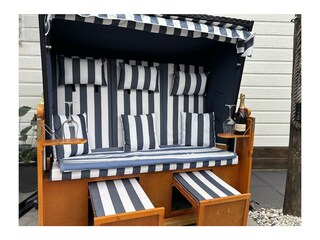 Strandkorb zum relaxen