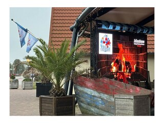Eventbereich im Park