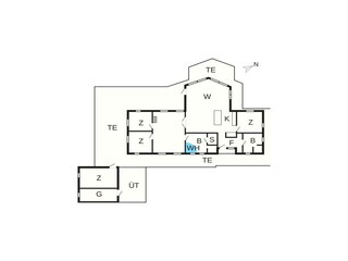 Ferienhaus Løkken Grundriss 7