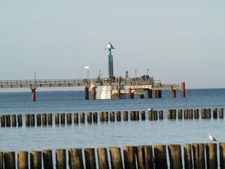 Tauchgondel an der Seebrücke