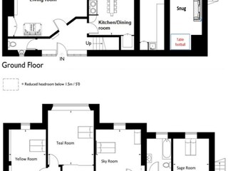 Maison de vacances Great Rissington Plan d'étage 27