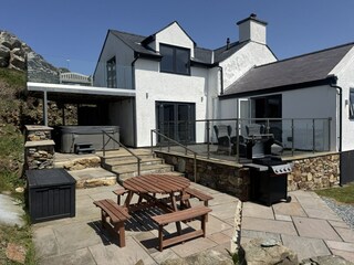 Casa de vacaciones Holyhead Grabación al aire libre 3