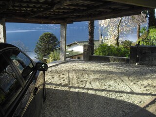 Carport für zwei Autos