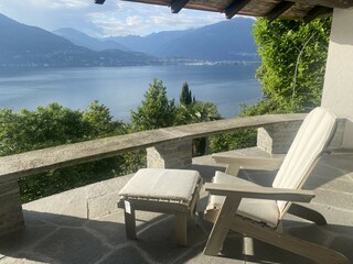 Pergola mit Blick nach Ascona