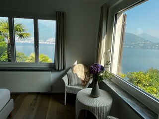 Blick aus dem Schlafzimmer