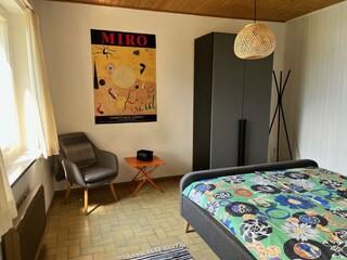 Schlafzimmer Gartenwohnung