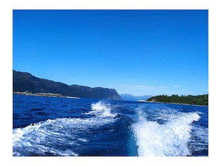 Boating on the fjord